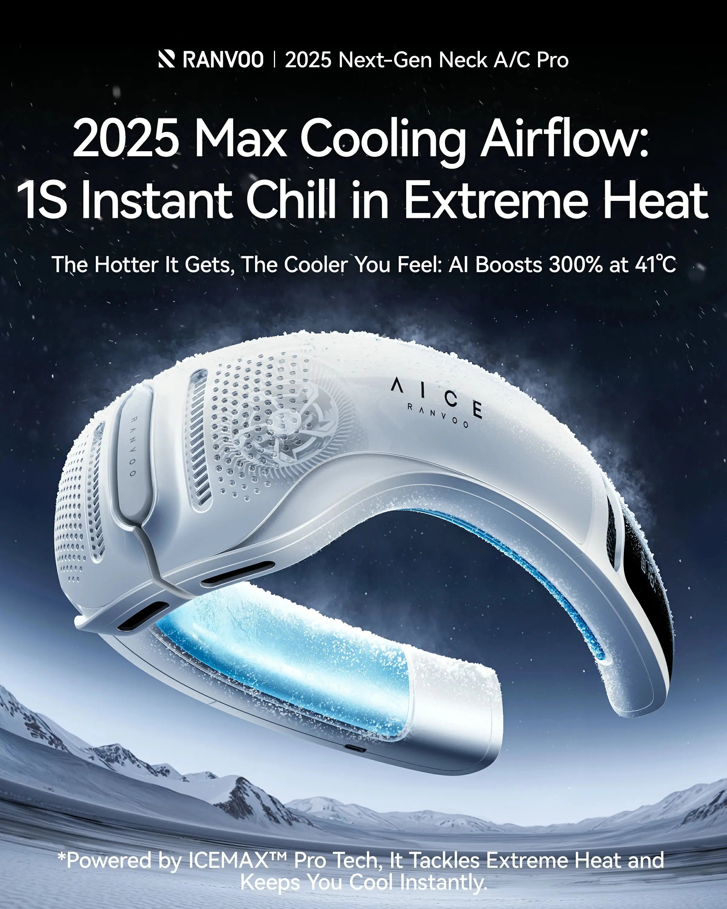 AICE Lite Plus Neck Air Conditioner RANVOO